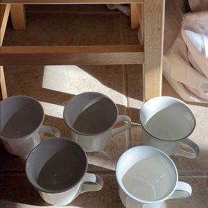 Mikasa French Countryside coffee cups and saucers